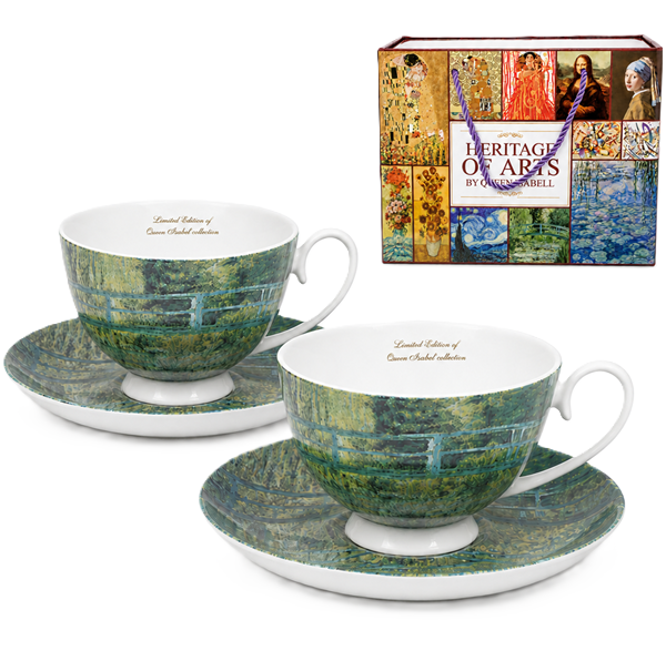 Claude Monet „brücke Über Den Teich“ Tassen 250 Ml Als Geschenk Für Königin Isabella