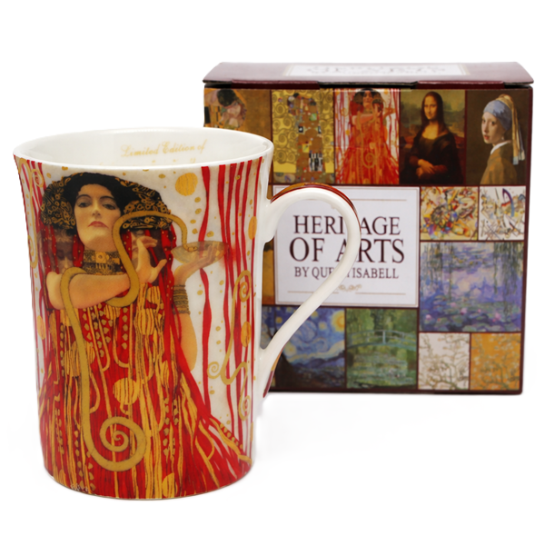 Gustav Klimt Judith Porzellanbecher Luxus-geschenkset