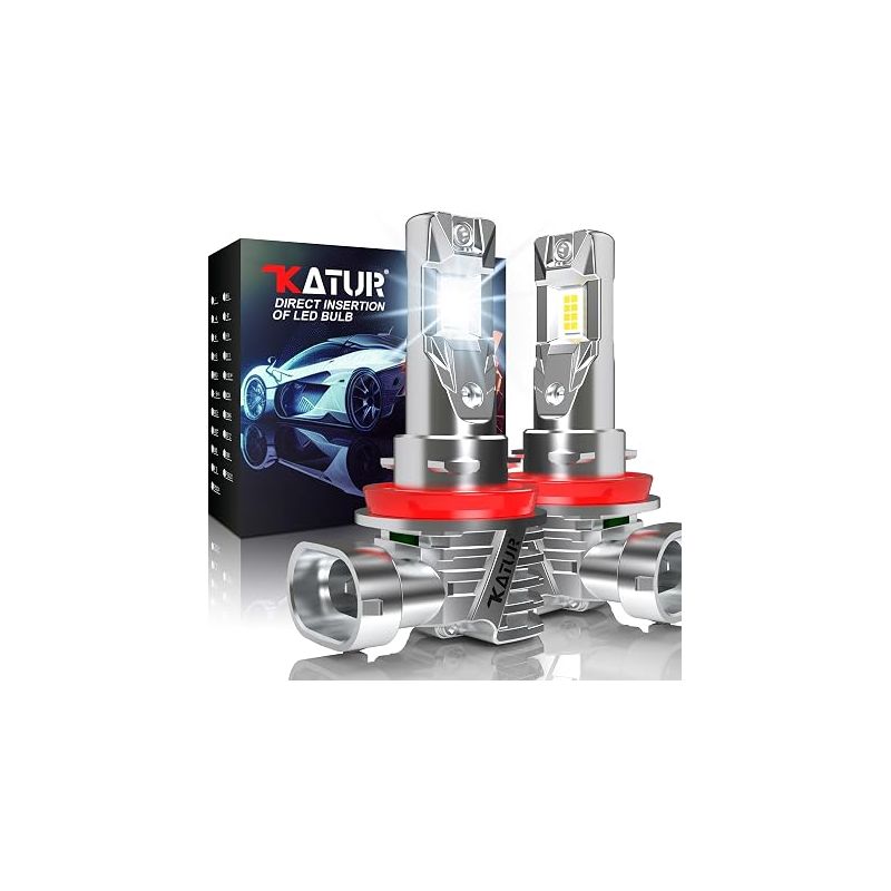 H11 Led-lampe 16000lm H11 Autoscheinwerfer 6000k Weiß H9 H8 Led Auto Plug And Play 1 1 Ersetzt Halogen- Und Xenonlampen