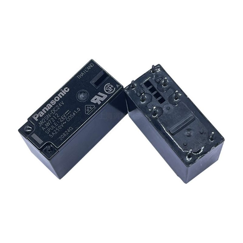 Neues Japanisches Panasonic Elektromagnetisches Signalrelais Jw2sn-dc12v 12vdc5a 8 Pins (zwei Offen, Zwei Geschlossen)