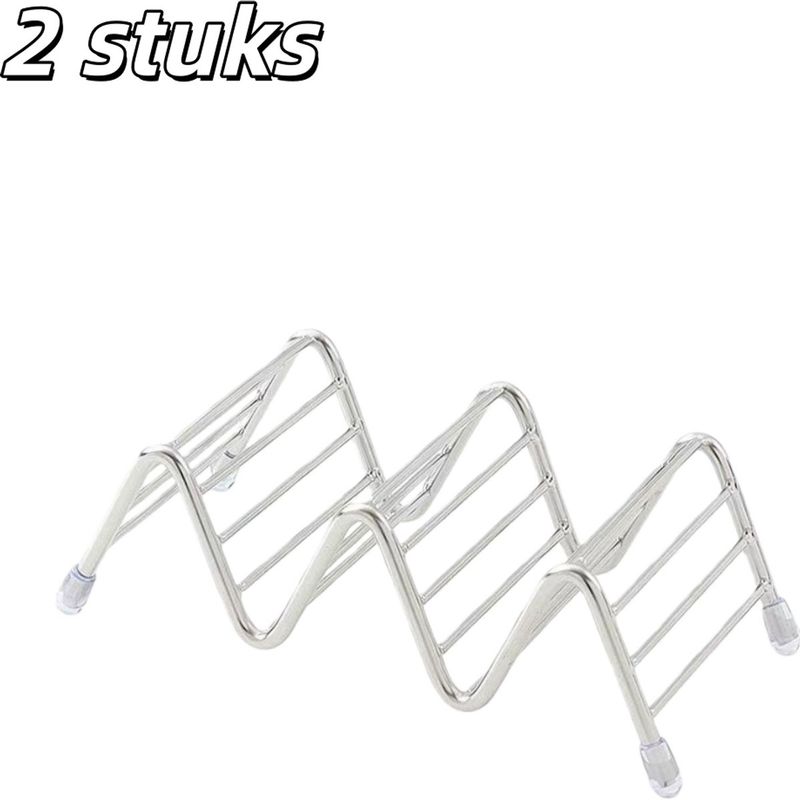 Set Aus 2 Seifenschalen Aus Geriffeltem Edelstahl Mit Abtropfschale Und Untersetzer, Seifenhalter Fürs Badezimmer, Silberfarben