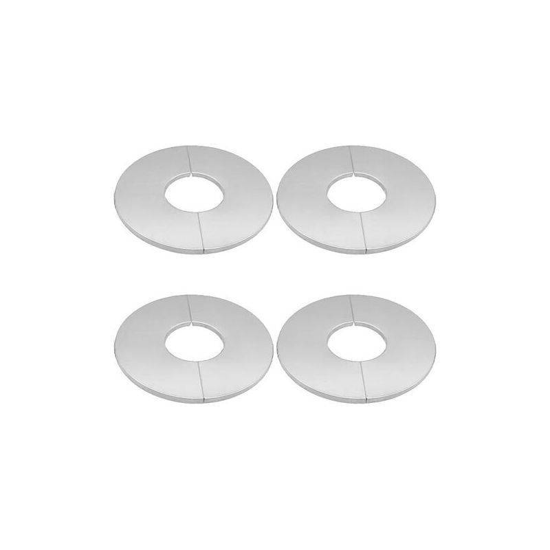 Duscharmatur-rosette, Edelstahl-rohrabdeckung, Heizkörperrohrabdeckung Für Armaturen, Schläuche, Heizkörperrohre (51 Mm)