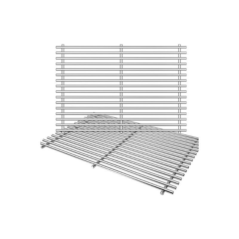 Set Mit 2 Edelstahl-grillrosten Für Die Weber Spirit I Und Ii 300 Serie
