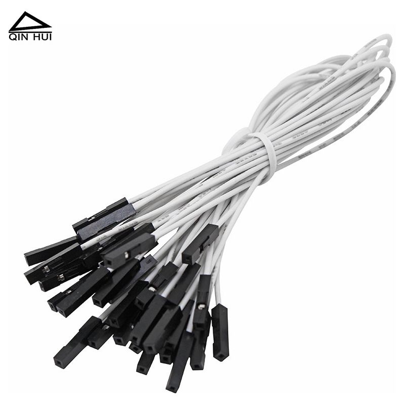 Dupont 1007-26 Massivkern-elektronikkabel, Weiß, 10 Cm/20 Cm/30 Cm