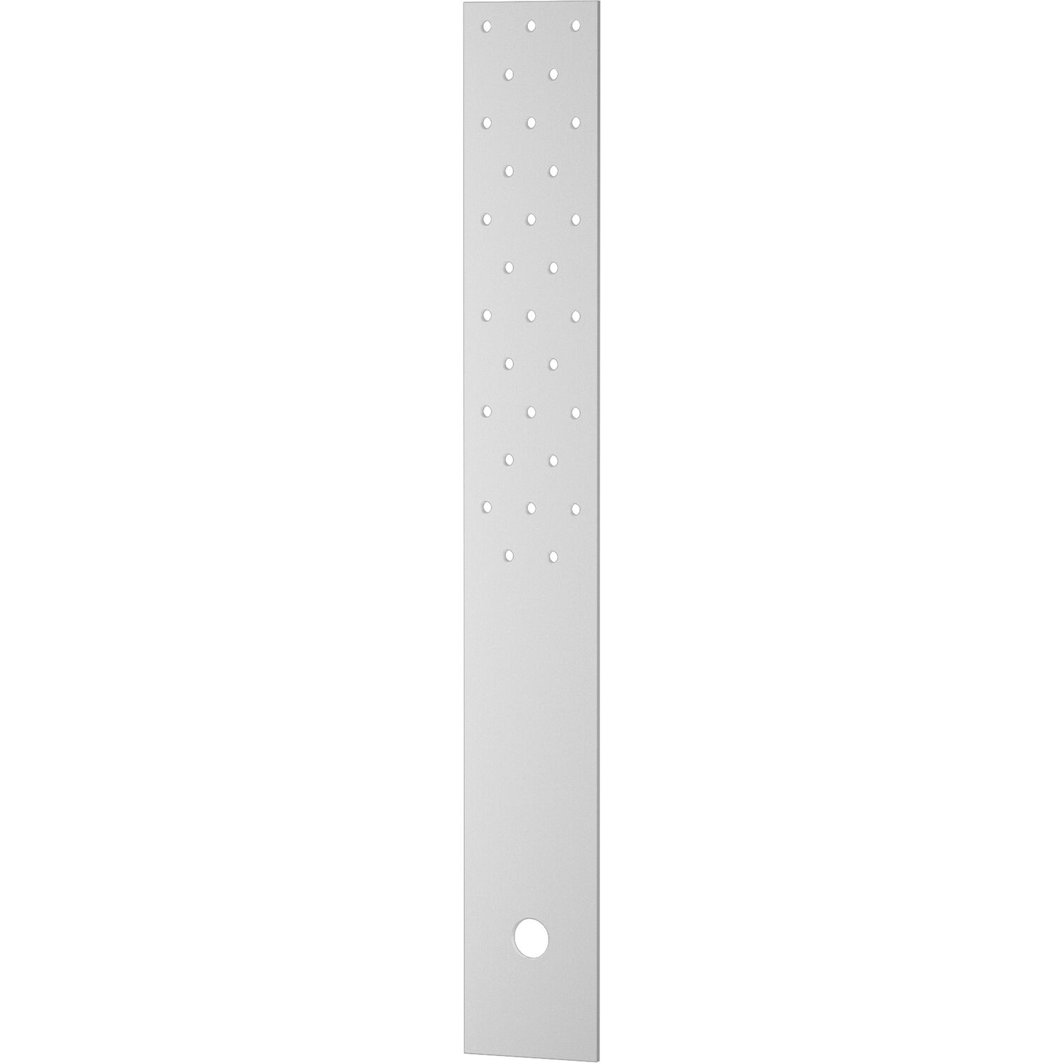 Gh Zugplatte 440x60x3mm - Zugverbinder Stahl Feuerverzinkt - Holz-beton-anschluss - 10 Stück