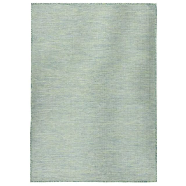 Outdoor-teppich Flachgewebe 200x280 Cm Türkis Vidaxl