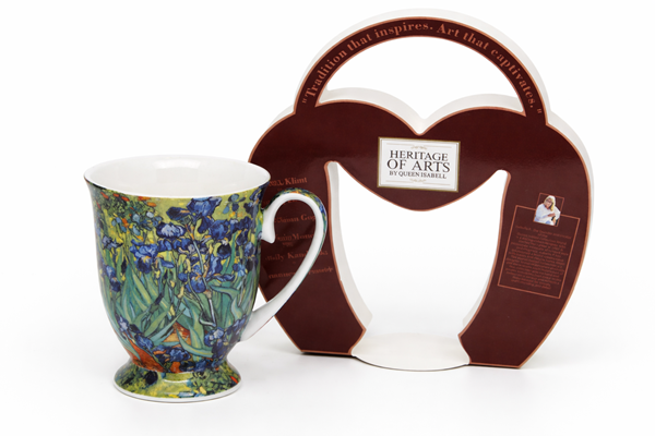 Porzellantasse 300 Ml Vincent Van Gogh Iris Motiv – Luxusgeschenk
