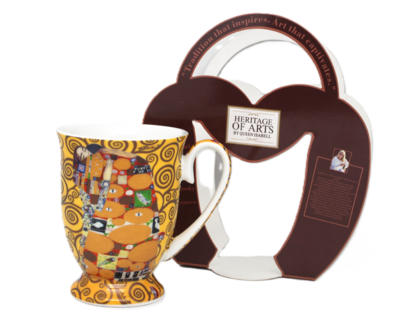 Gustav Klimt Der Kuss Porzellanbecher 300 Ml Geschenk