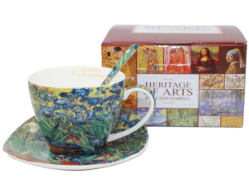 Porzellantasse Und Untertasse „sternennacht“ Von Van Gogh Als Geschenk