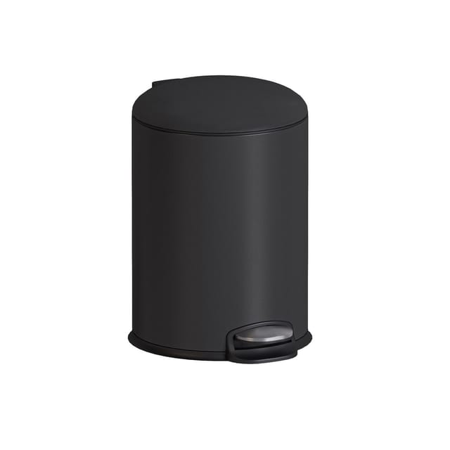 Abfallbehälter Schwarz Matt Essentials (3l) - Cosmic
