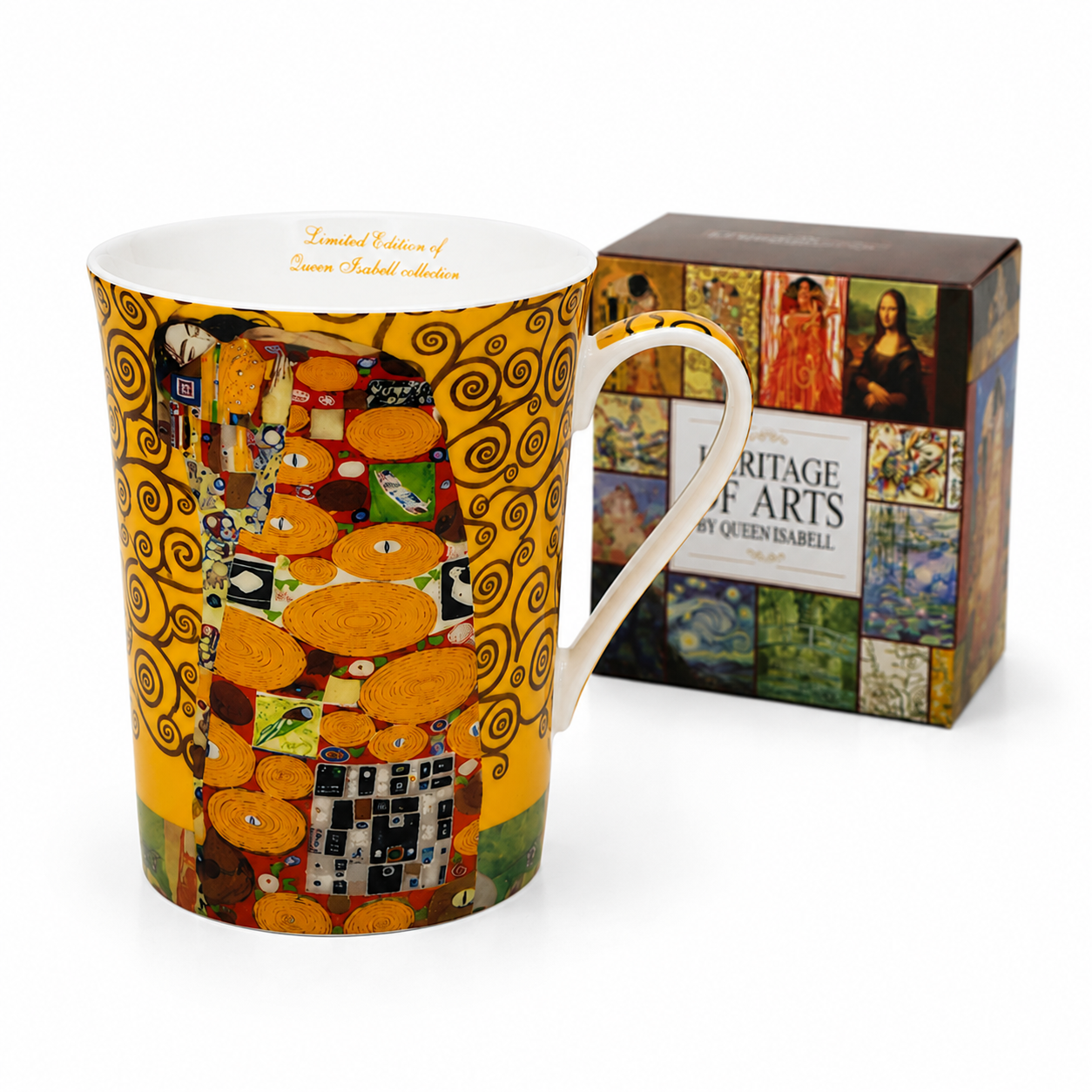 Gustav Klimt Erinnerungsbecher 300ml Premium-porzellan Königin Isabell