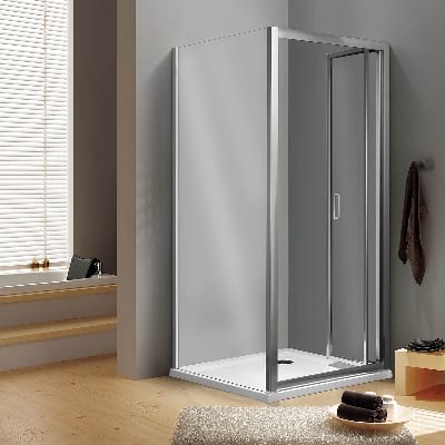 Dianhydro - Falttür Für Die Dusche Aus Kristall, 78–82 Cm / Öffnung 45 Cm