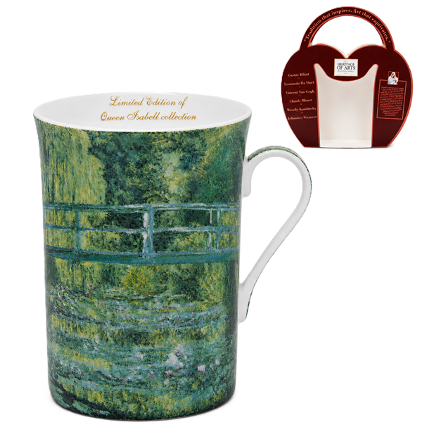 Porzellantasse 300 Ml Claude Monet Die Brücke Über Den Teich Geschenkbox