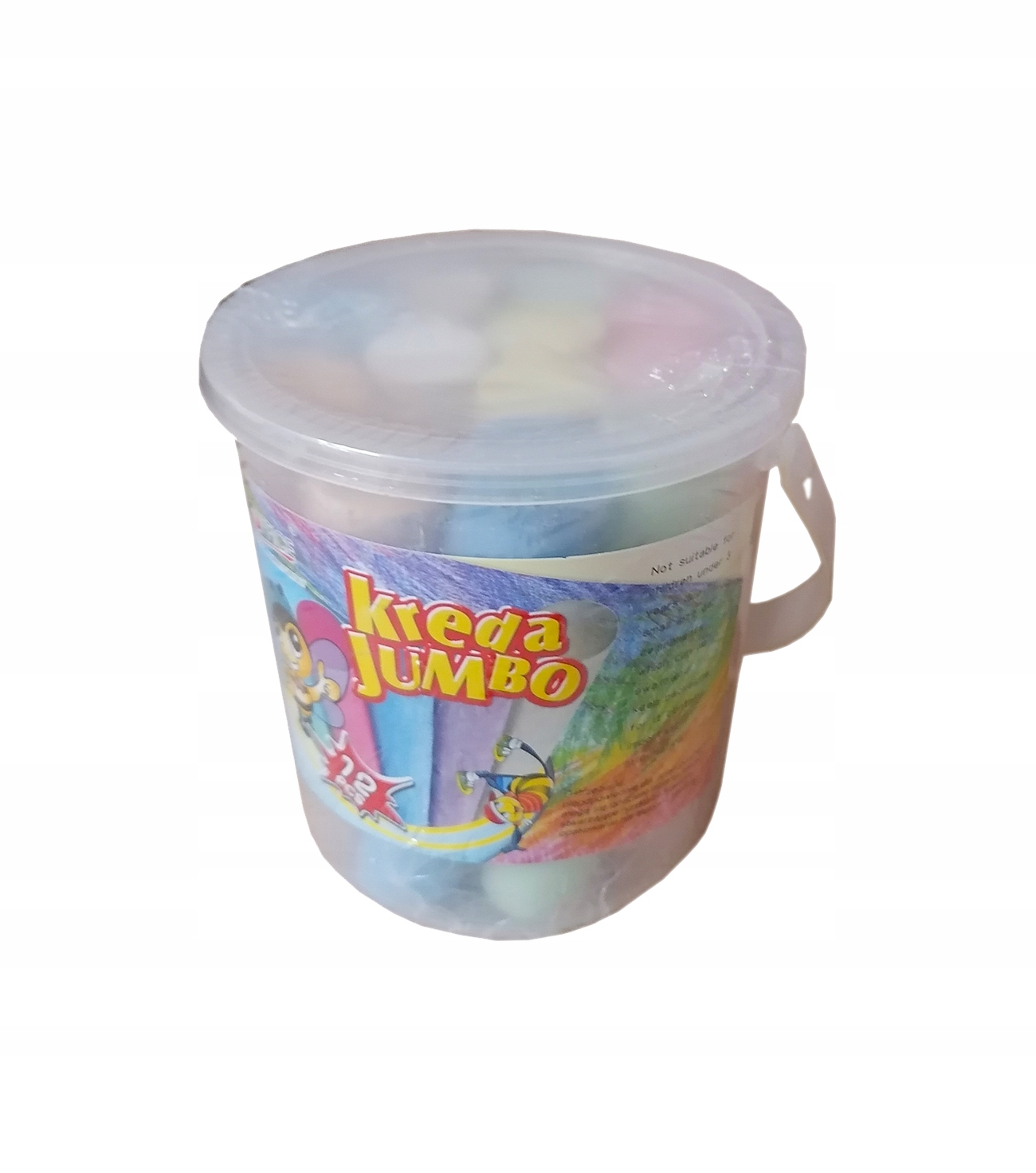 Jumbo-straßenmalkreide, 12 Stück