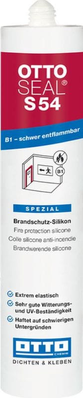 Ottoseal Silikon S-54 310 Ml C01 Weiss - 7054401