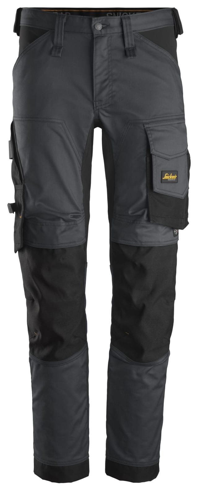 Snickers Workwear - Stretch-arbeitshose 6341 Stahlgrau-schwarz Gr. 58