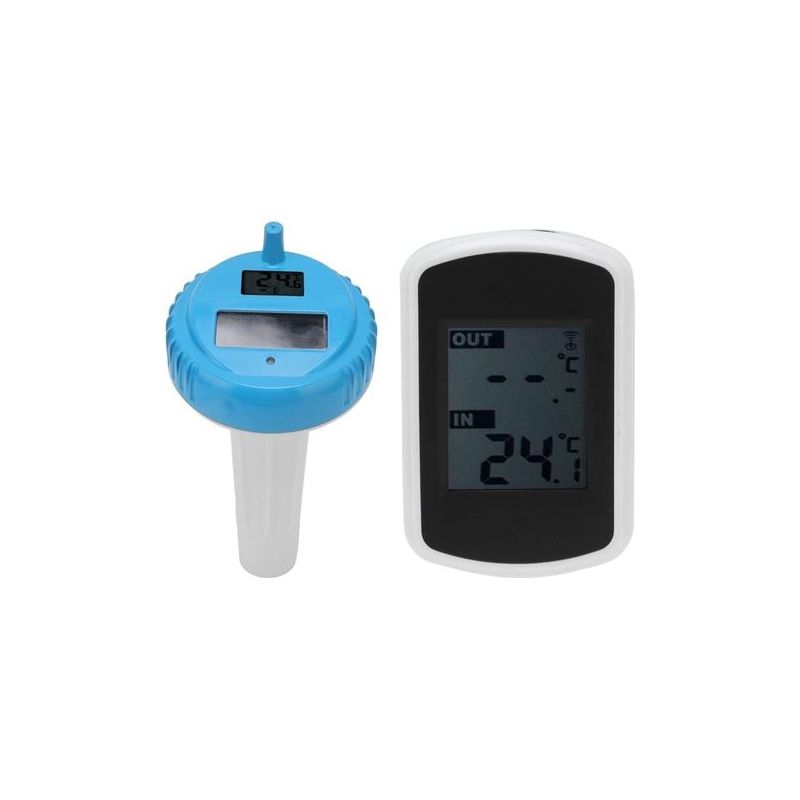 Easy To Read Floating Wireless Solar Pool Thermometer, Digital Thermometer For Swimming Pools, Water Parks, Hot Springs And Bathrooms