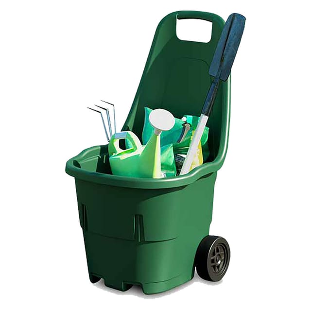 Smart' Gartenwagen Cm 48,5 X 57,5 X H.87,5 - 45 Lt.