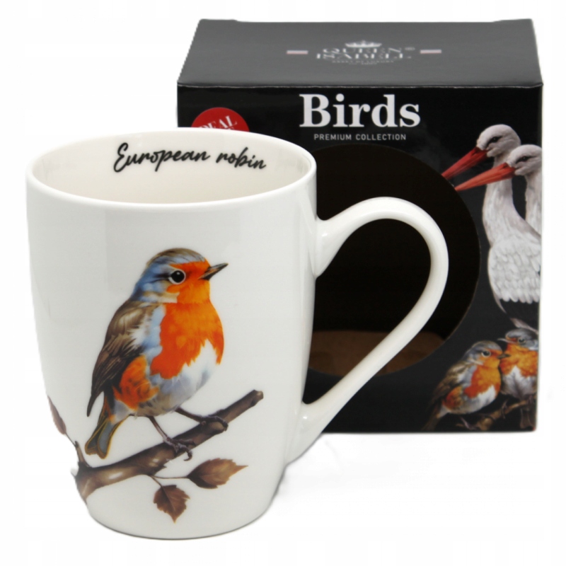 Porzellantasse Mit Vogelmotiv Als Geschenk