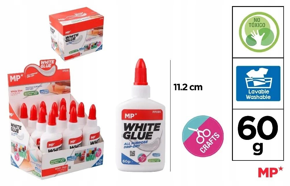 Weißer Flüssigkleber 60 Ml Mp Mit Applikator