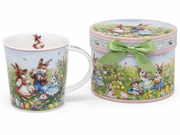 Porzellantasse 350 Ml Osterhasen-geschenkbox