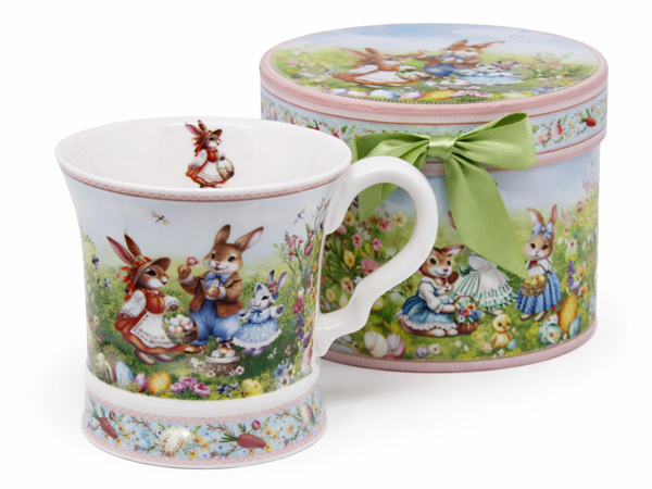 Porzellantasse 320 Ml Osterhasen-geschenkbox