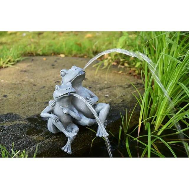 Heissner - Teichfigur 'frosch-paar', 28x18x30cm