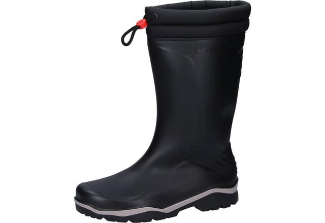 Dunlop - K400061 Blizzard Wasserdichte Stiefel Mit Pelzfutter, Schwarz 41
