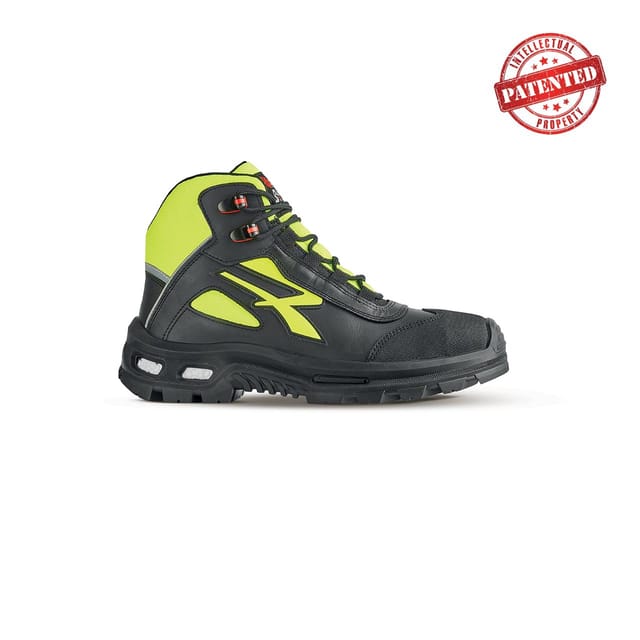 Hochsichere Sicherheitsschuhe Form Esd S3 Ci Src - Schwarz/gelb 42