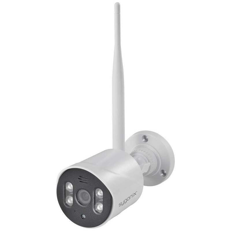 [neuwertig] B-ware Sygonix Zusatzkamera Funkkamera 1920x1080 Pixel Ip65 Innenbereich Ir-leds 150m