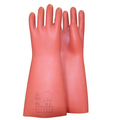 Ks Tools Elektriker-schutzhandschuh Mit Mechanischen Und Thermischen Schutz, Größe 10, Klasse 3, Rot ( 117.0096 )
