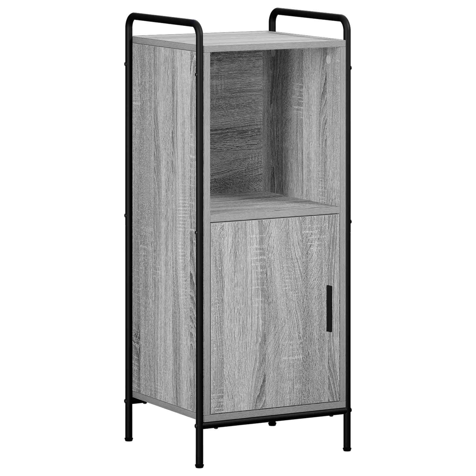 Badezimmerschrank Sonoma-grau 40 X 36 X 99,5 Cm Holzwerkstoff Vidaxl