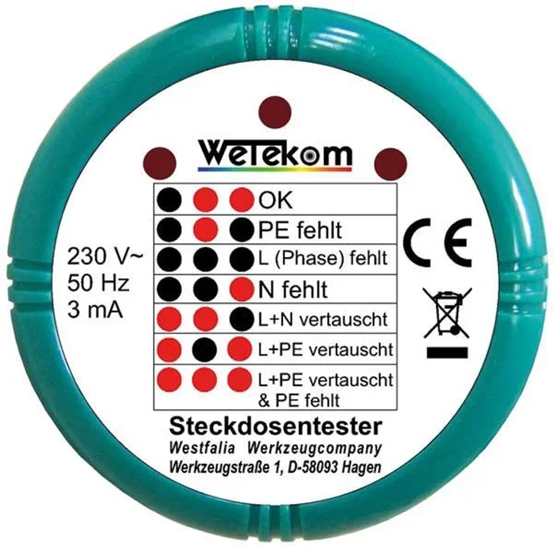 Steckdosenprüfer
