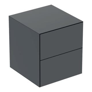 Geberit One Seitenschrank Mit Zwei Schubladen, 45x49,2x47cm,
