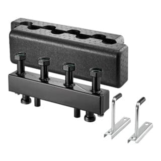 Oventrop - Verteilerbalken Für Reguma Dn 25 Für 5 Heizkreise, Stahl