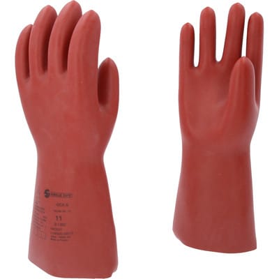 Ks Tools Elektriker-schutzhandschuh Mit Mechanischen Und Thermischen Schutz, Größe 11, Klasse 0, Rot ( 117.0088 )