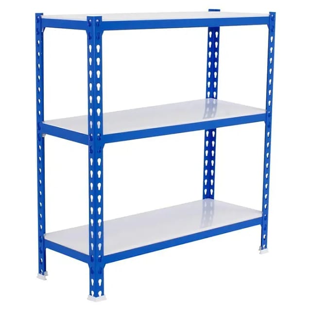 Simonrack Simonclick Megaplus Regal Blau Weiß Robust