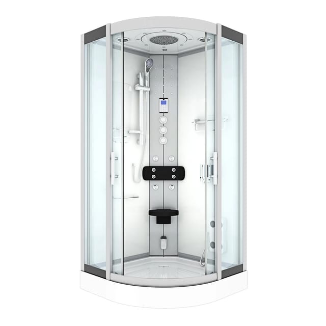 Dampfdusche Duschtempel Sauna Dusche Duschkabine D46-10t3 90x90 Cm Ohne 2k Scheiben Versiegelung