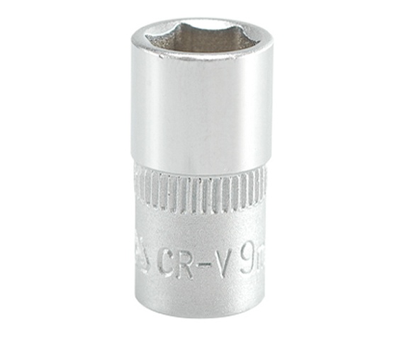 Kurze 6-kurze Steckschlüsse Crv 1/4'' 9mm