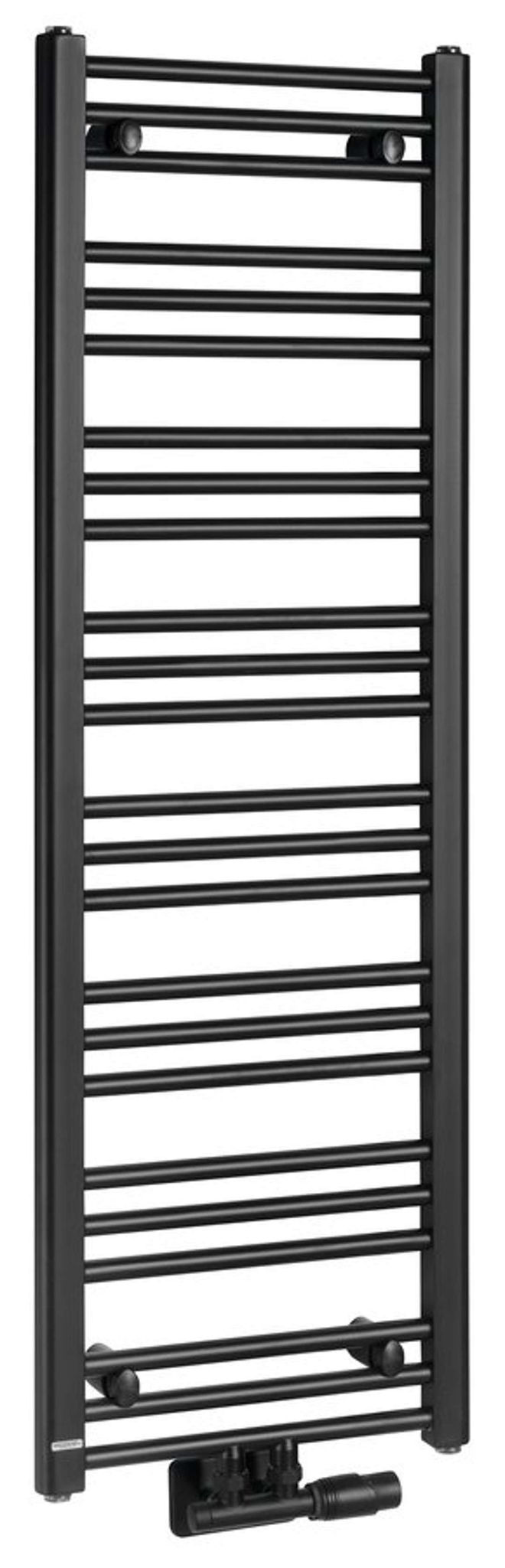 Bruckner Albrecht - Heizkörper 40x125 Cm, 437 W, Schwarz 600.112.6