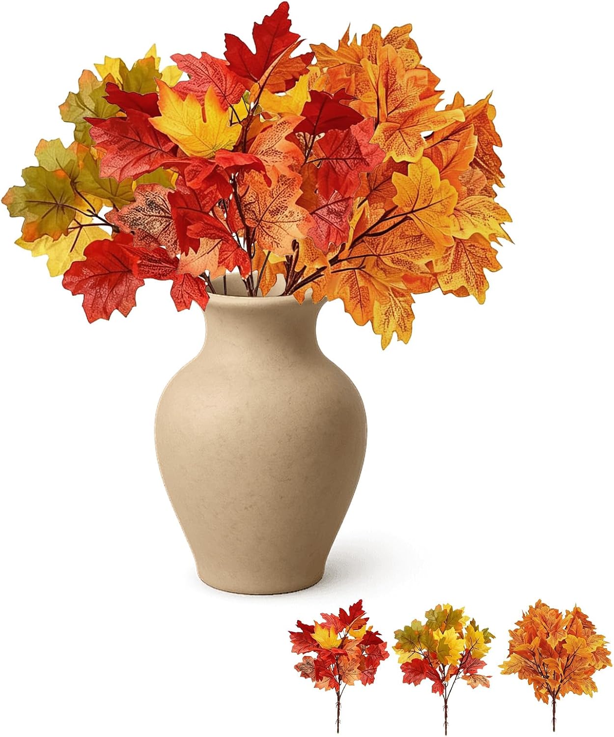 Herbstdekorationen, Herbstlaub, Künstlicher Herbststrauß