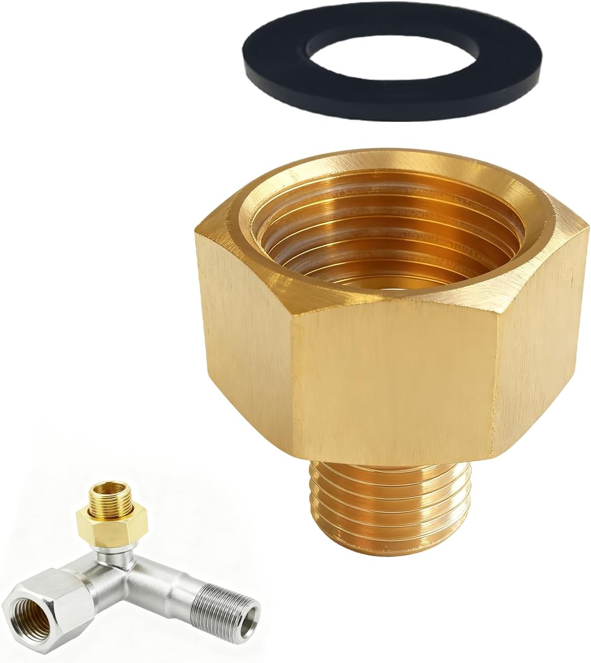 Lpg-gasadapter 1/2" Rx 1/4" Adapter, Schnellanschluss Für Gasflaschen, Geeignet Für Camping Und Outdoor-aktivitäten, Robust Und Langlebig