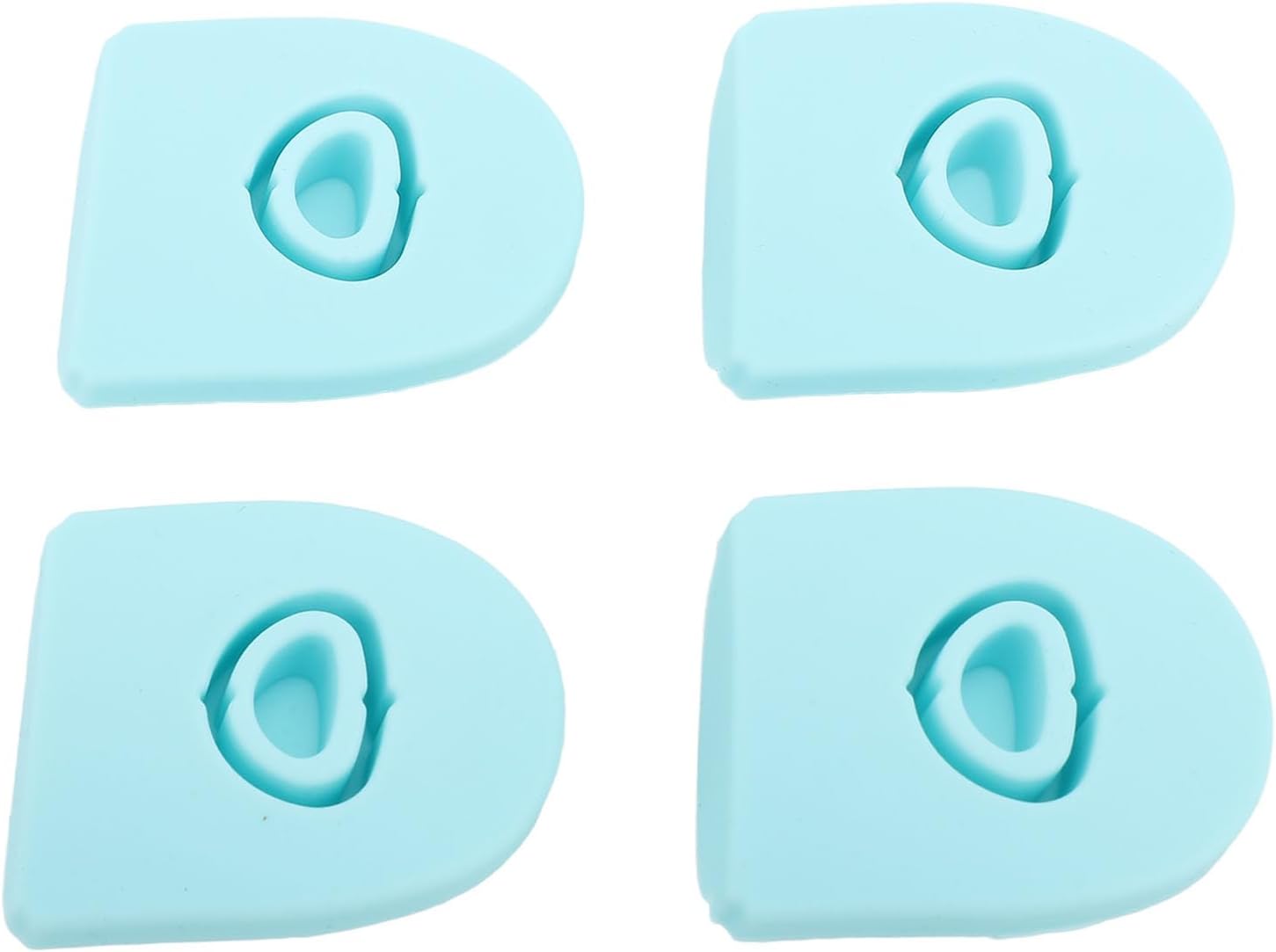 Ersatz-silikon-flaschenverschlussstopfen, 4er-packung, 1,6 X 1,4 Zoll, Auslaufsicher, Einfache Installation Und Reinigung Für Edelstahl-wasserflaschen (blau)