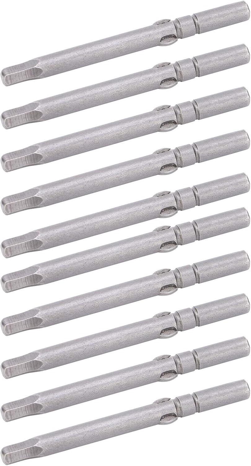 10 Magnetische Schraubendreherbits, 60 Mm, Legierter Stahl