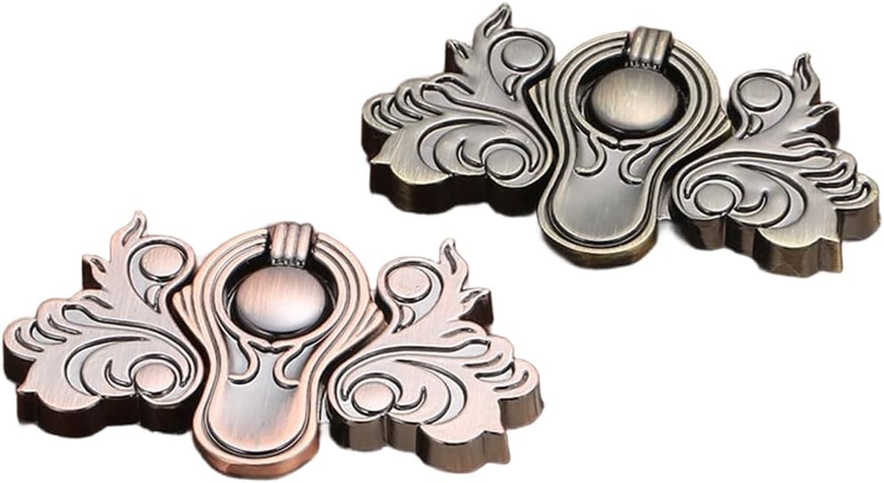 Schublade Aus Zinklegierung Für Robuste Bronzeoberfläche Im Antik-stil (457-64 Weiß)