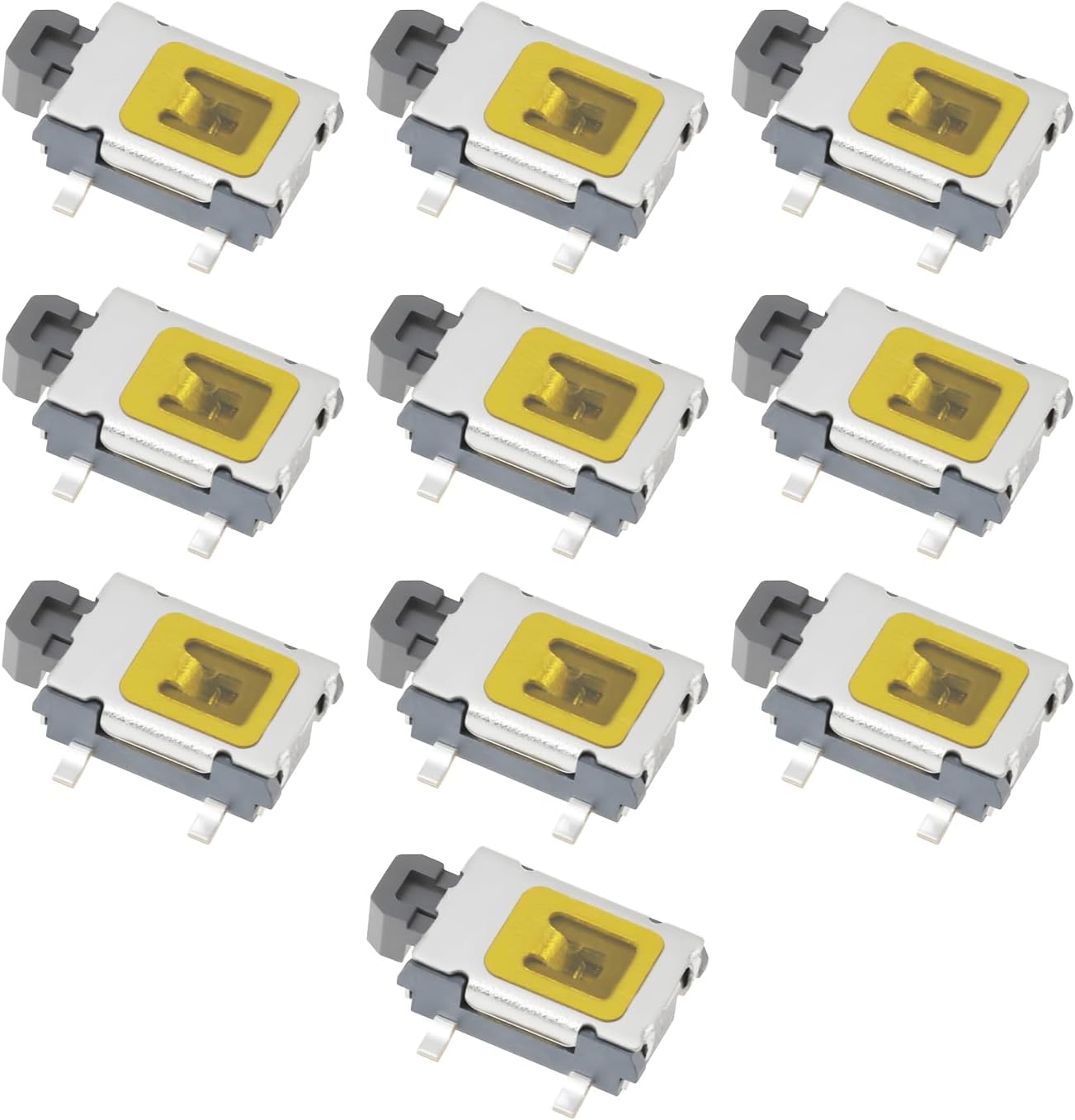 Packung Mit 10 Miniatur-4-pin-drucktastenschaltern, Kompatibel Mit Philips Avent Scd 841 843 845 Haupteinheiten