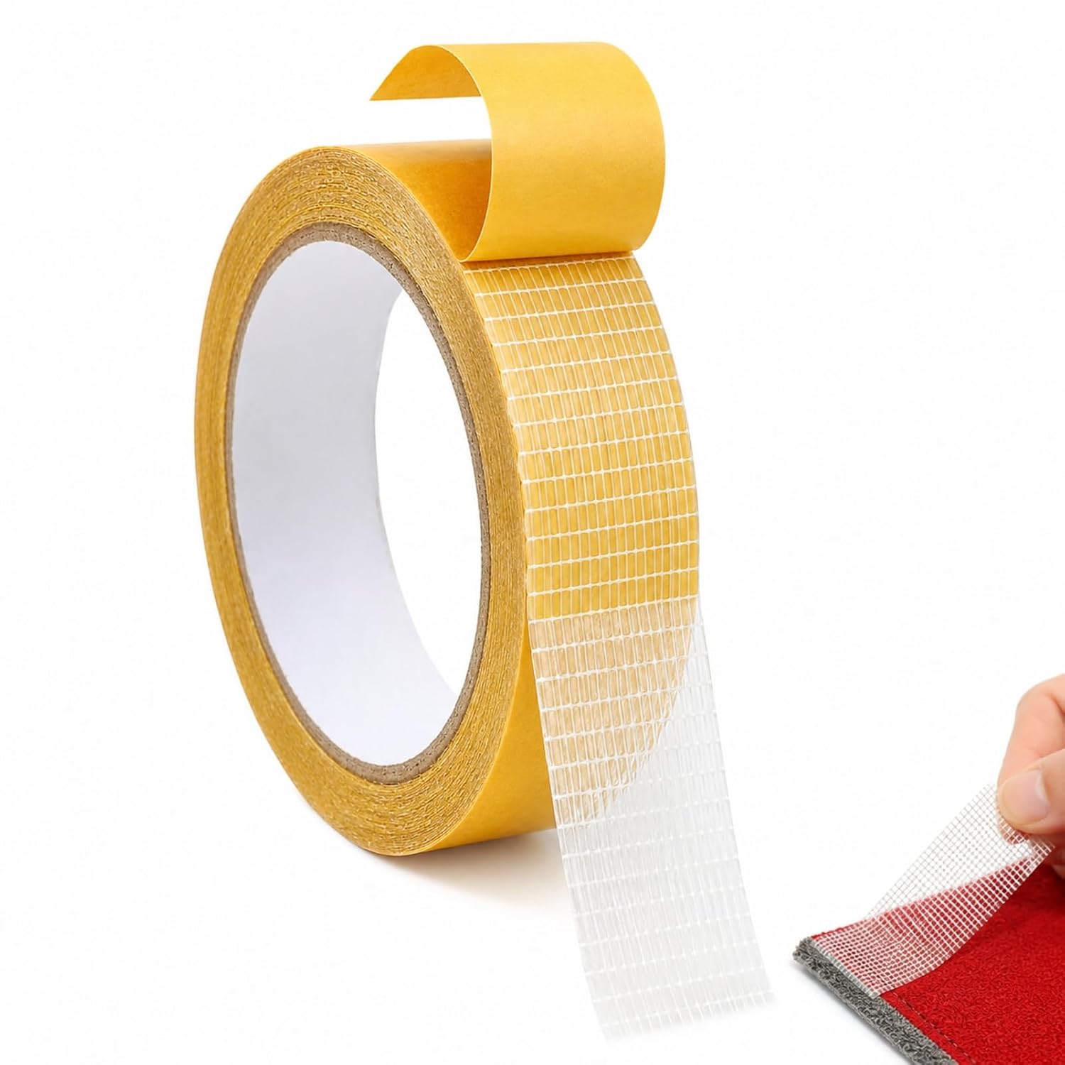 Hochleistungsfähiges, Doppelseitiges Textilklebeband, Starker Klebstoff, Für Kleiderreparaturen Und Temporäre Teppichverlegung, Heißsiegel-saumband, 2,5 Cm X 10 Meter