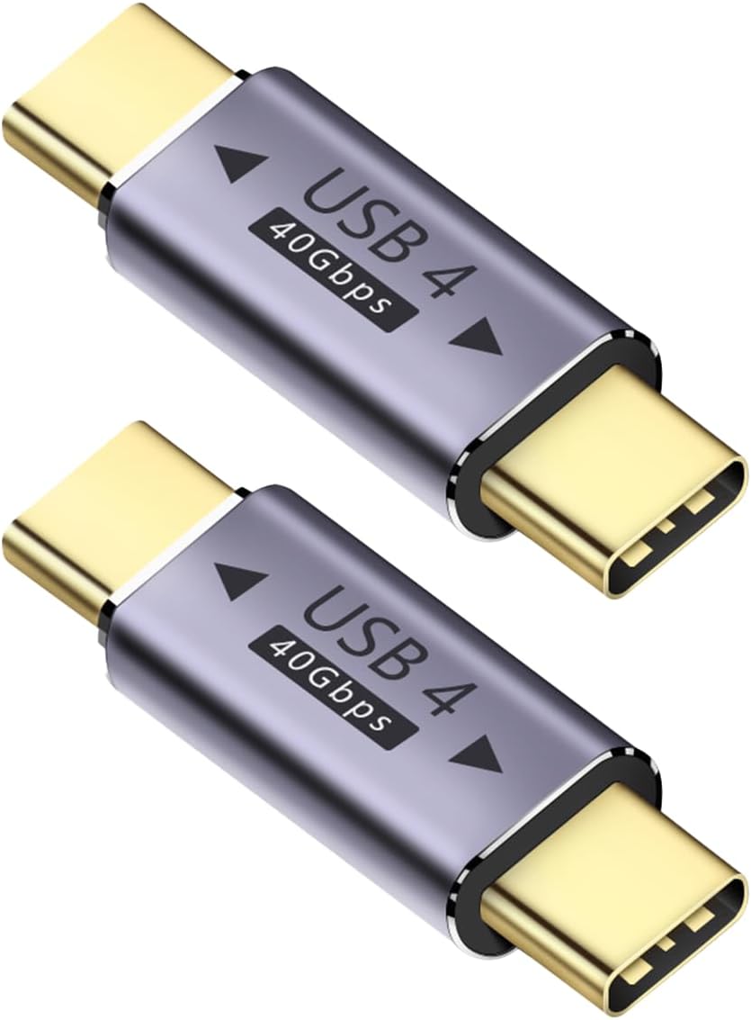 40-gbit/s-usb-c-zu-usb-c-adapter, Unterstützt 140-w-schnellladung Für Laptops, Mobiltelefone Und Andere Geräte Mit Typ-c-anschluss, Peripheriegeräte Mit Usb-typ-c-schnittstelle