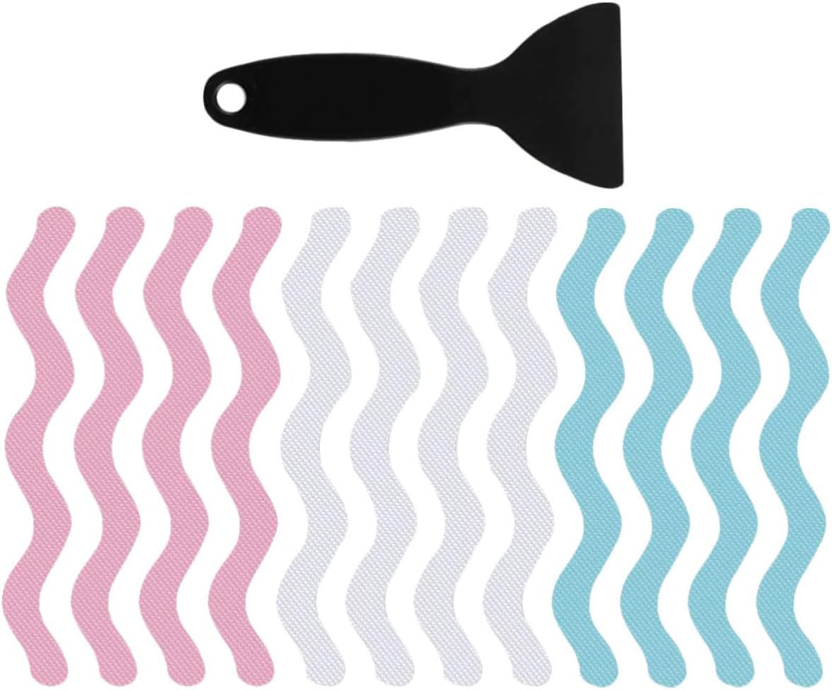 Set Rutschfester Klebestreifen Für Treppen Und Badewannen, Peva-acrylkleber, Sichere Aufkleber Für Jungen, Mädchen Und Senioren, Für Das Badezimmer