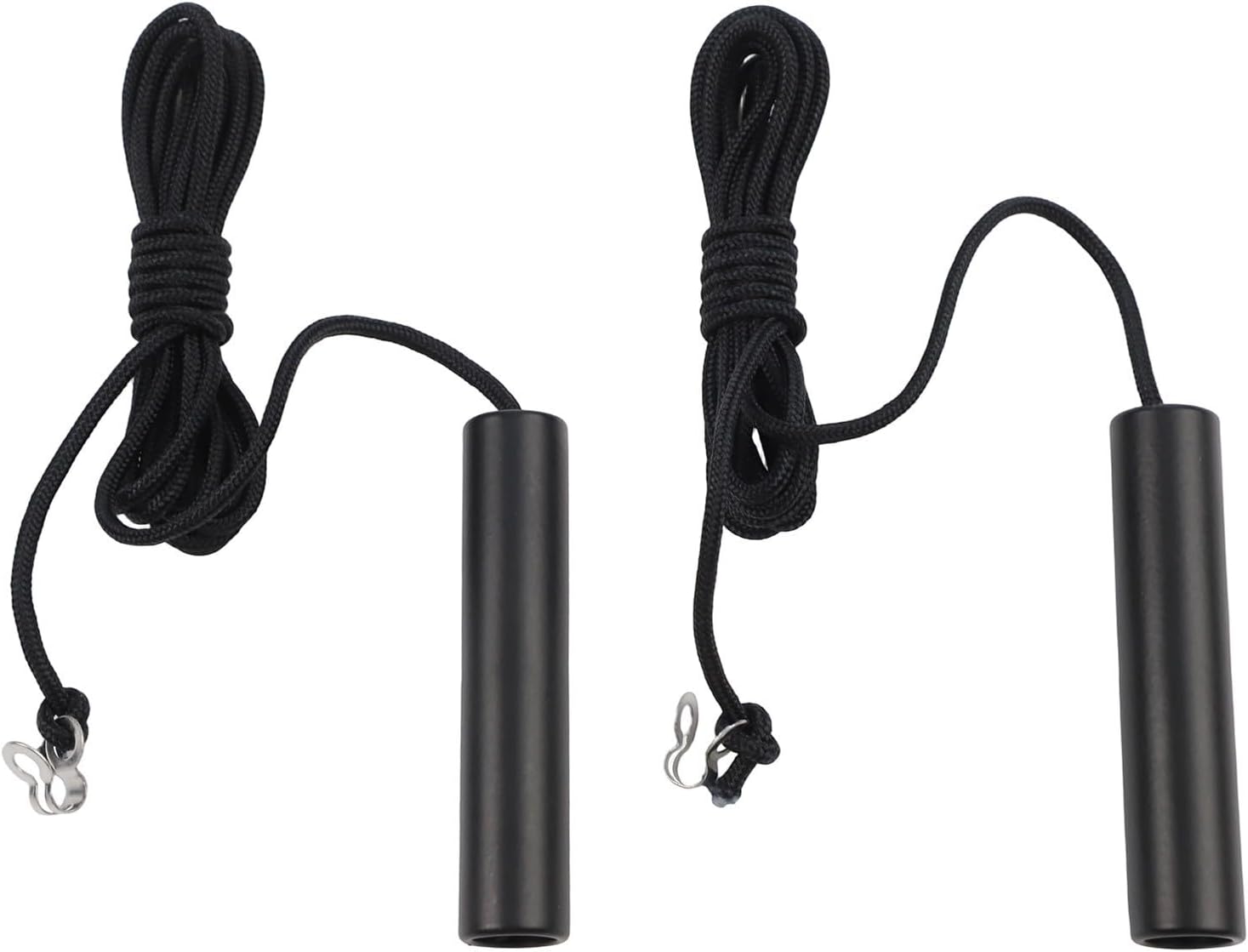 2er-pack Ersatz-nylon-deckenleuchtenkabel, Schwarz, 1,5 M
